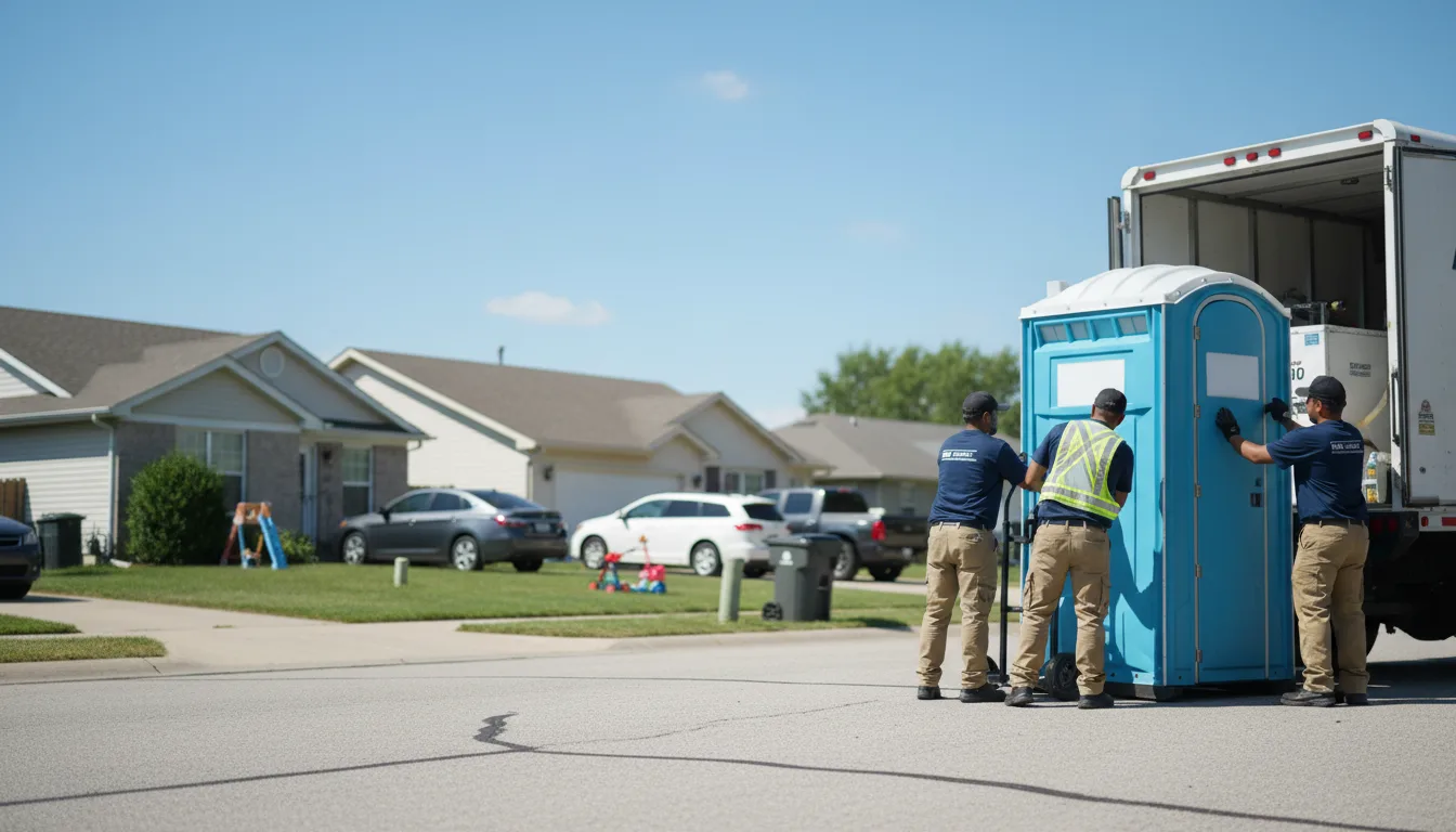 Standard Porta Potty Rentals in Line Lexington, PA near me